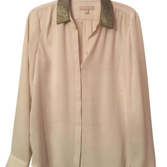 Banana Republic - Button Down w/ Metallic Collar - Picture 4 of 4